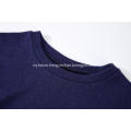 Women's Knitted Crew-Neck Batwing Short Sleeve Pullover